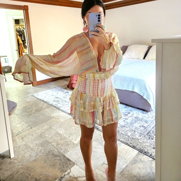 Hemant and Nandita Ann Bodysuit and Skirt Set - Picture 6 of 16